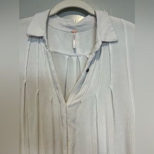 Free People Oversized Button Down